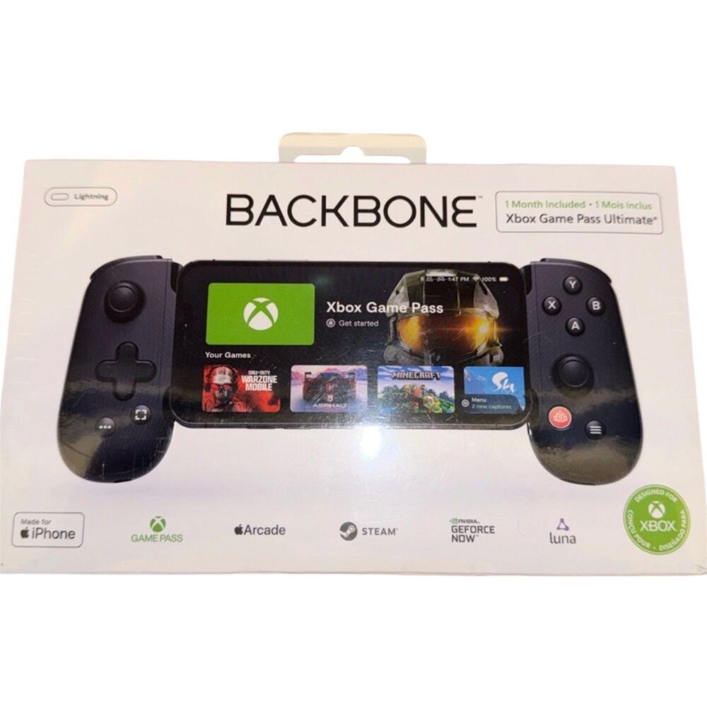Backbone One for Xbox BRAND NEW FACTORY SEALED (BB-02-B-XW) - iPhone/Lightning